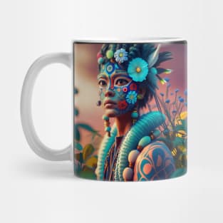 Indigenous Photorealism Character Mug